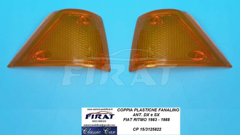 PLASTICA FANALINO FIAT RITMO 83-88 ANT.DX E SX